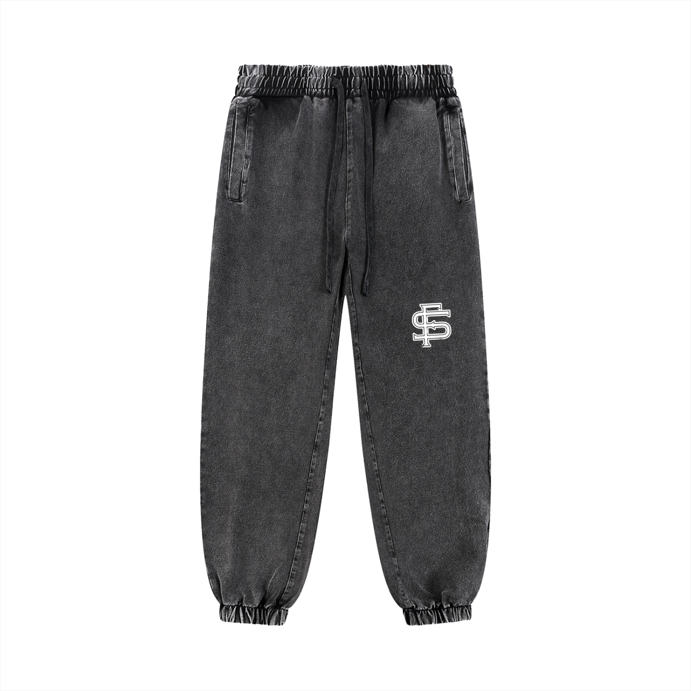 Snow Wash Jogged Sweatpants