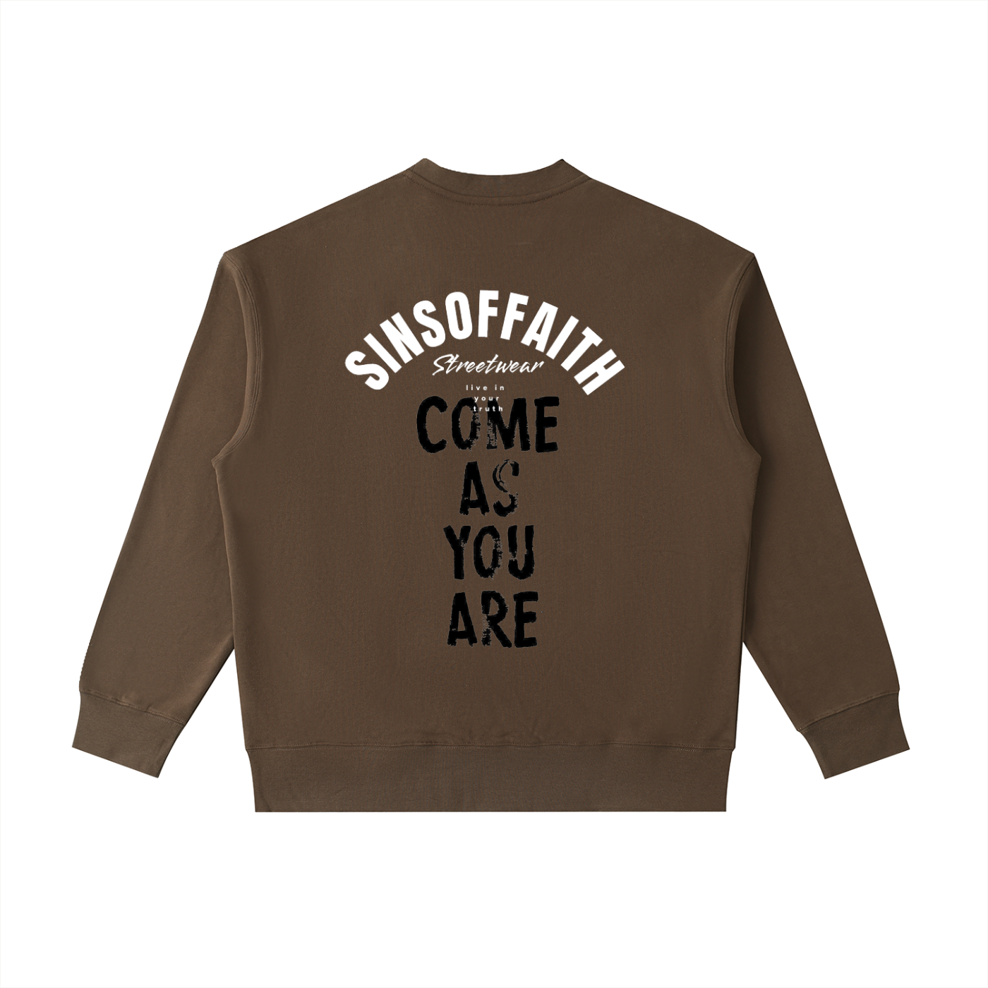 Heavyweight Patch Pocket Crewneck Sweatshirt