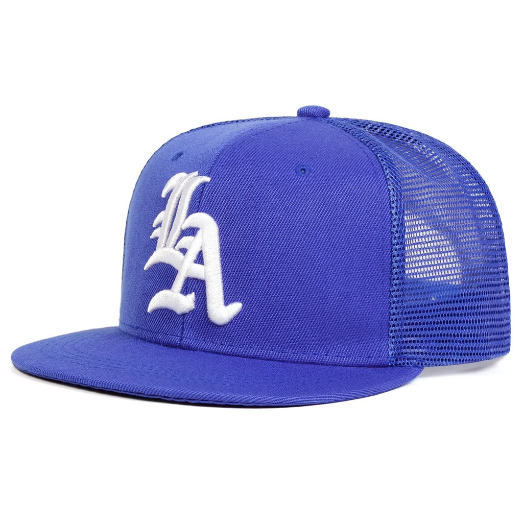 Alphabet Embroidered Baseball Hat Men's and Women's Duck Tongue Hat Alphabet Sunshade Net Hat Hip Hop Hat