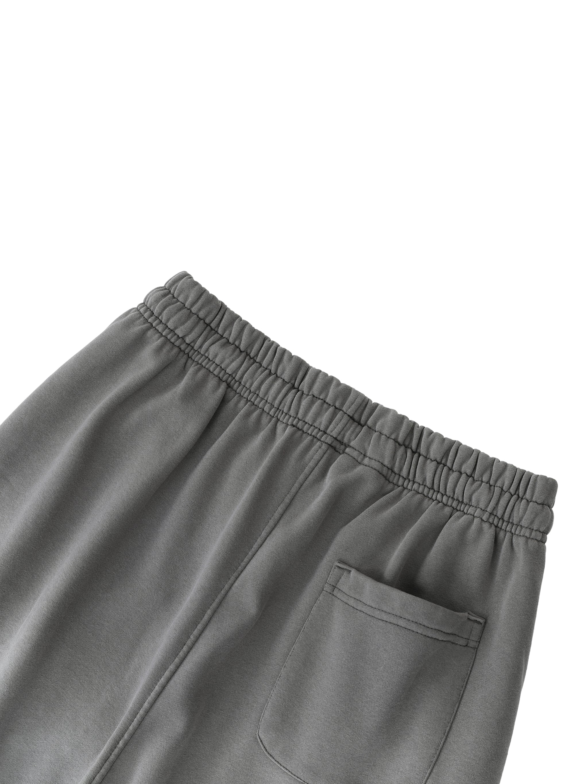 Vintage Washed Gradient Straight-Leg Sweatpants